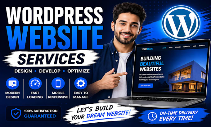 create a fully responsive wordpress website