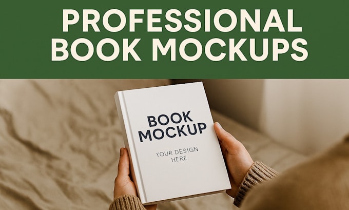 create book mockups for stunning presentations