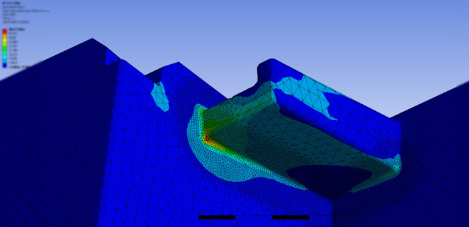do simulation and lifetime estimation for plastic parts