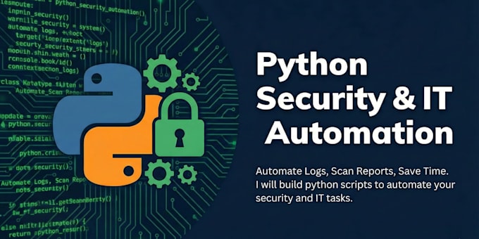 build python scripts to automate your security and IT tasks