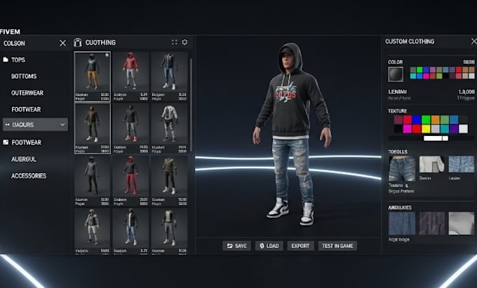 custom clothes for fivem