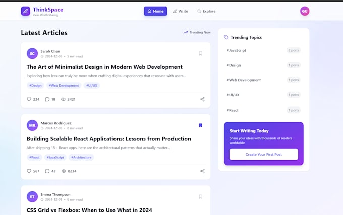 develop a professional website with HTML CSS javascript