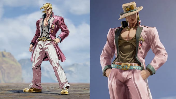 draw you as a character from jojo bizarre adventure