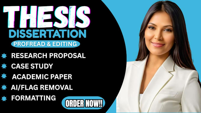 skillfully edit format polish academic thesis phd dissertation research paper