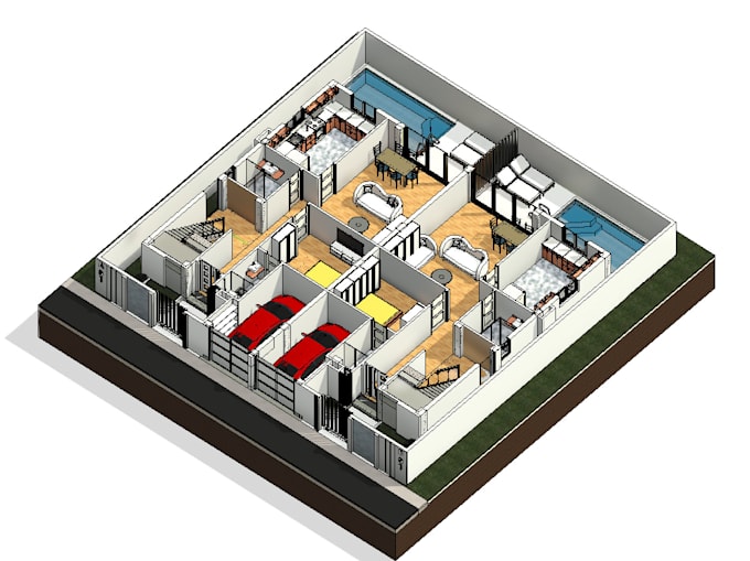 do architectural plan, modeling, and detailing