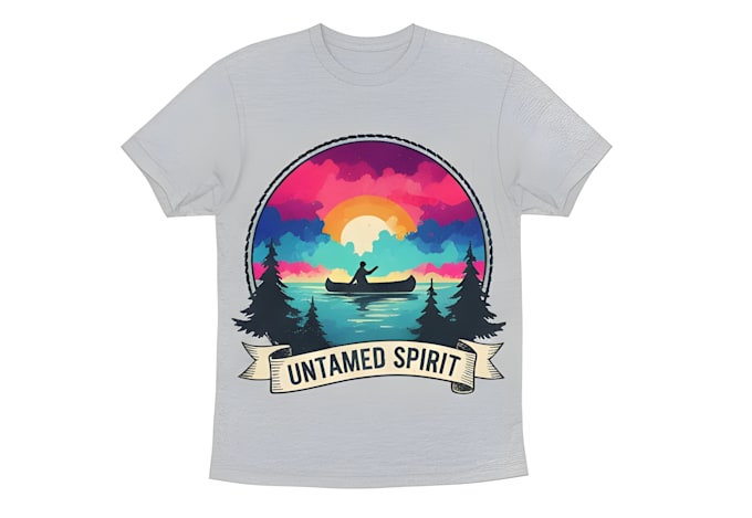 do awesome custom t shirt logo design