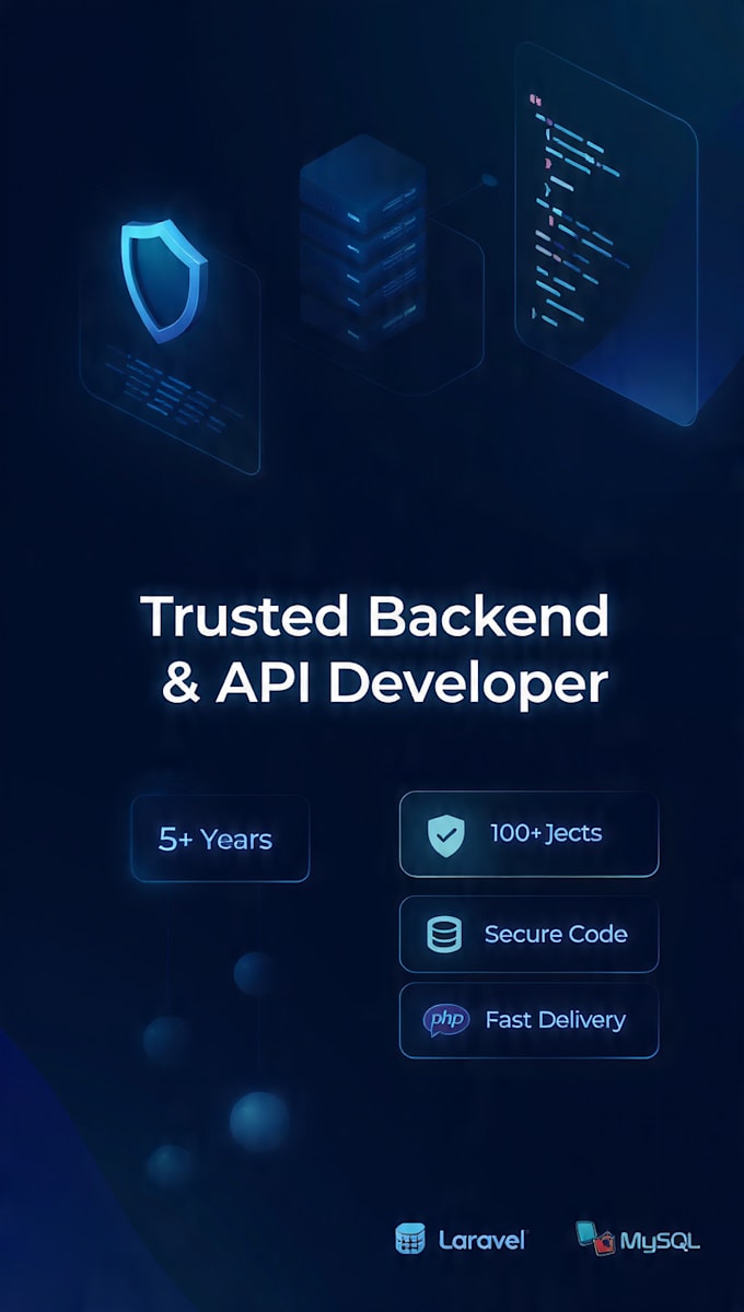 develop secure and professional rest apis in laravel or PHP