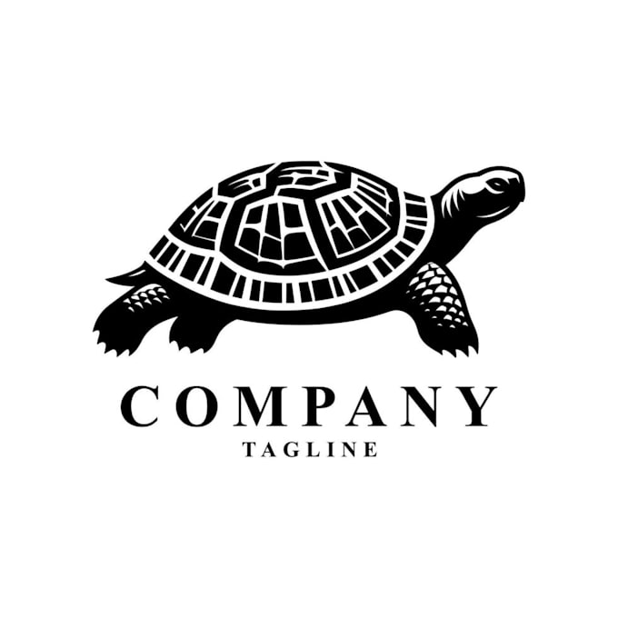 design a professional turtle logo for your business