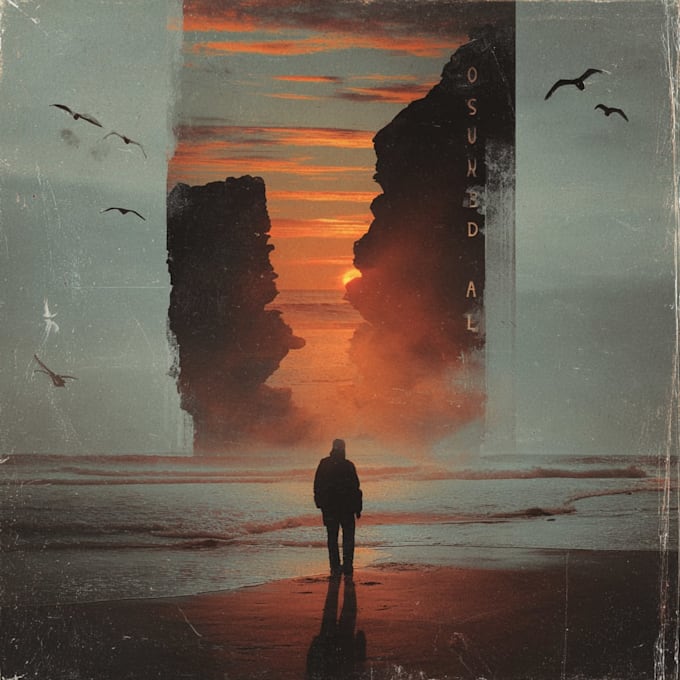 draw an album or single cover art