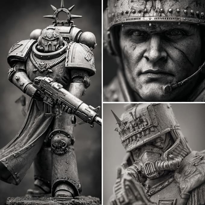 paint your warhammer 40k and fantasy miniatures