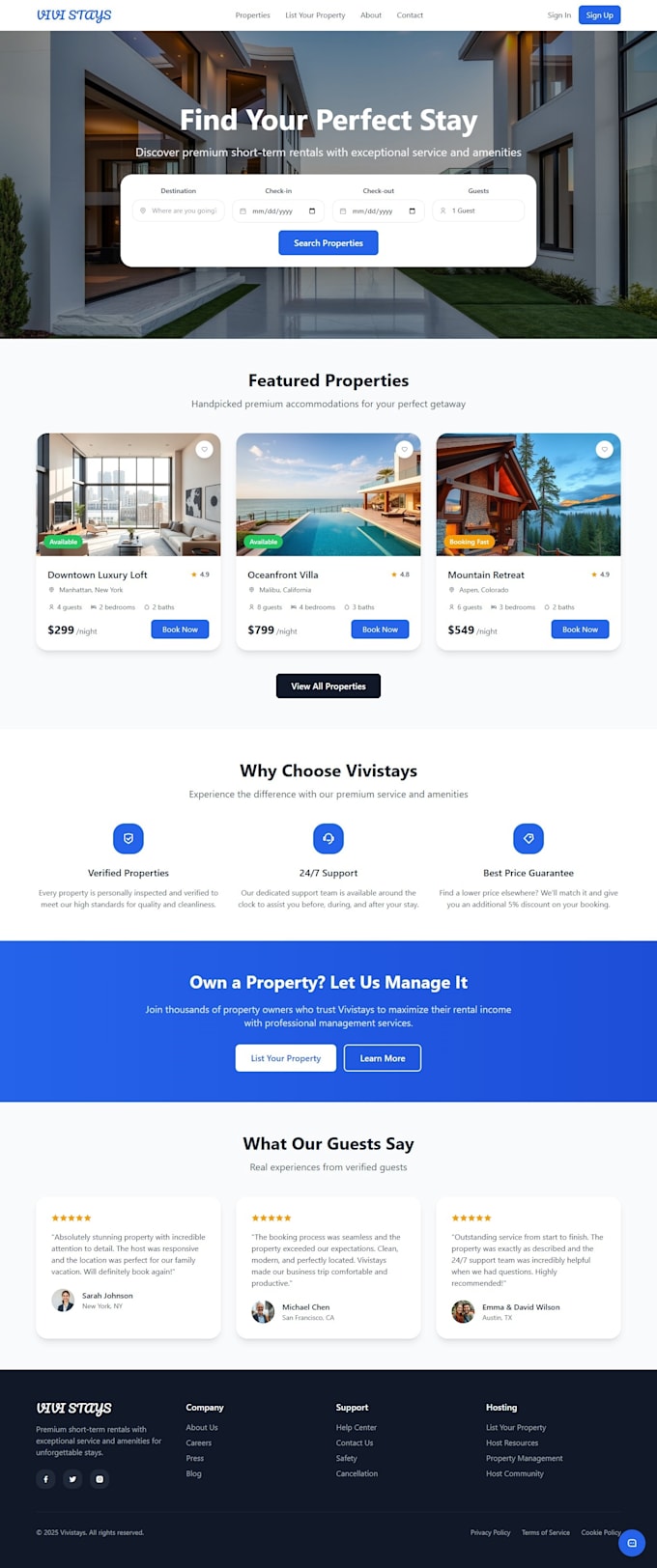 professional landing page website design services using wordpress elementor