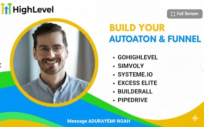 setup go high level simvoly systeme io automation builderall vendasta pipedrive
