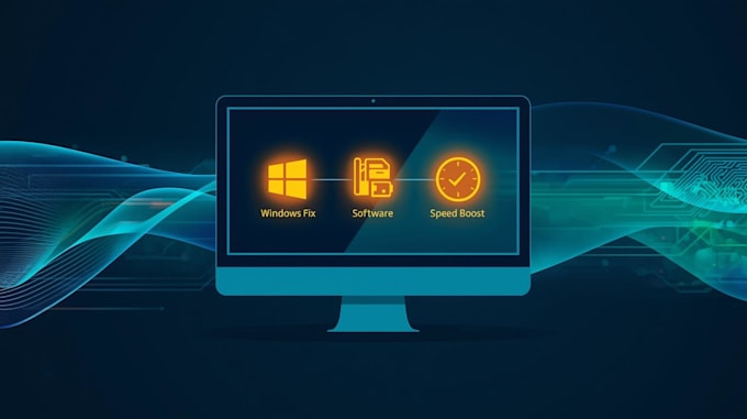 fix windows errors, software issues, and speed up your PC remotely
