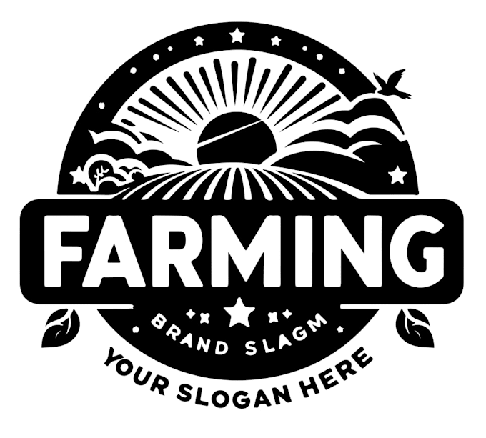 create a unique horse equine equestrian farm logo