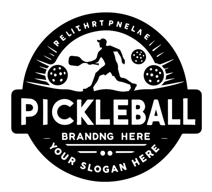 create exclusiv pickleball logo design