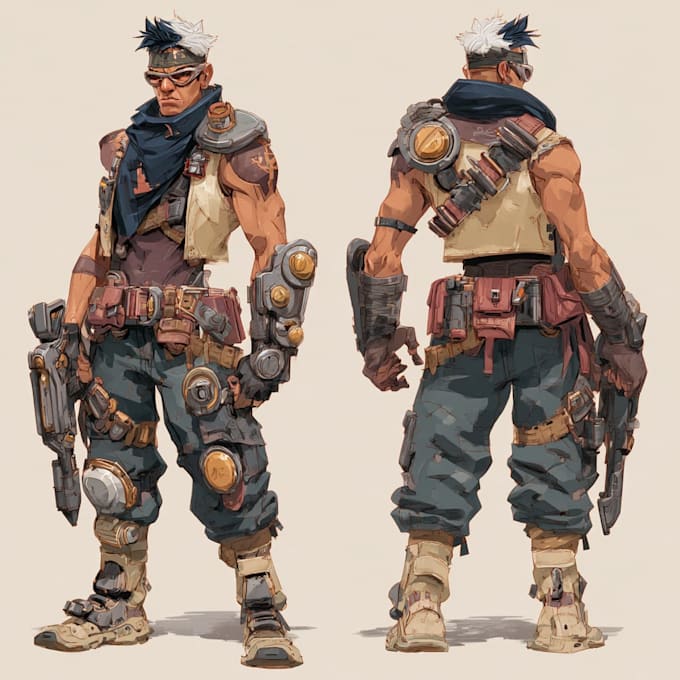 character design and concept art design