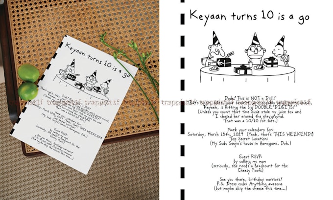 create birthday event party graphics and print ready