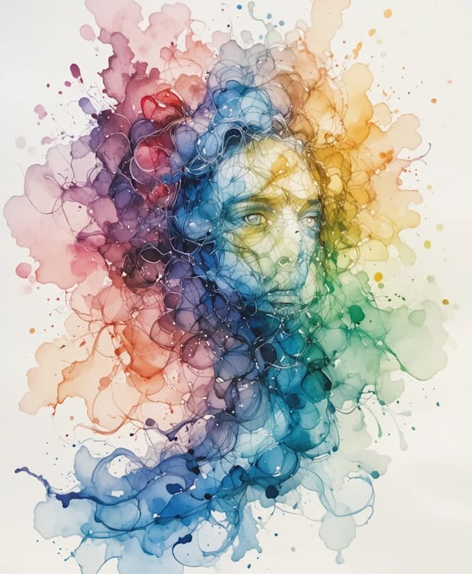 paint a watercolor portrait
