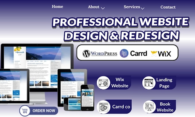 redesign wix website wix landing page wix website design carrd website