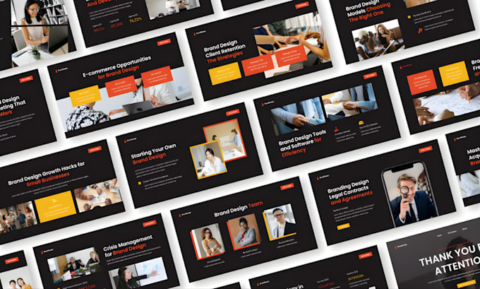 design a presentation in canva, google slides, and powerpoint with animation