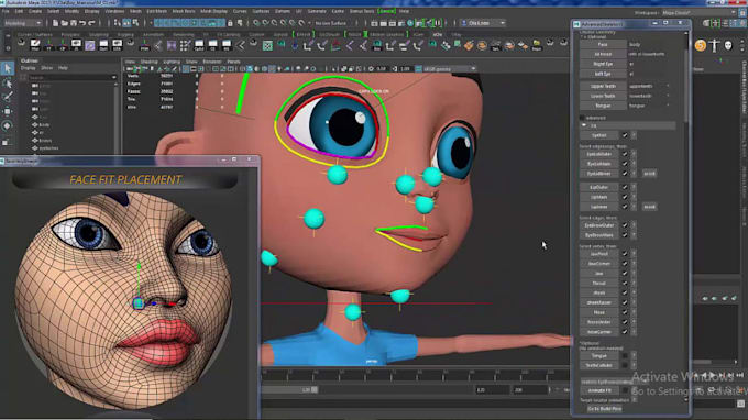 model rig fix mocap 3d game character for zbrush autodesk maya