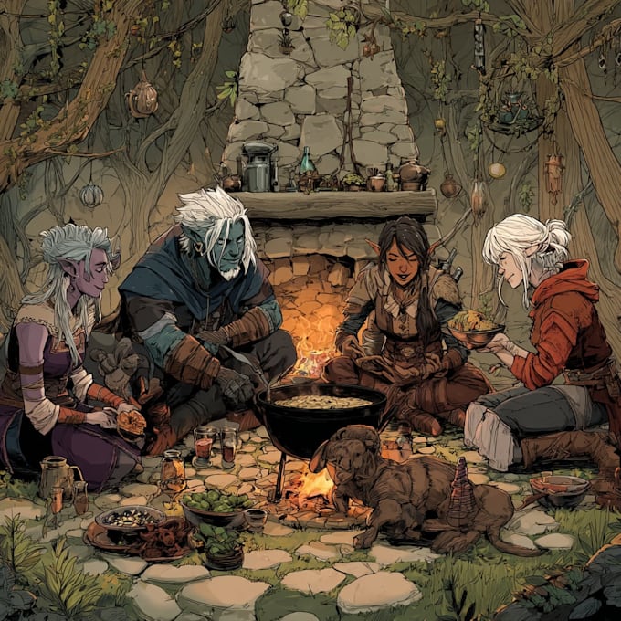 design an your dnd party