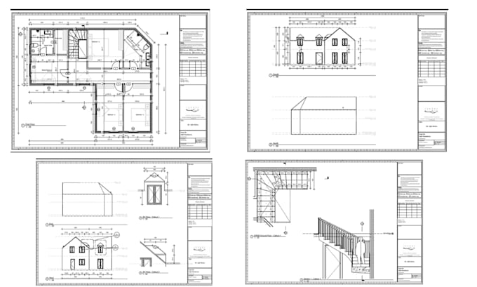 create autocad architectural and engineering floor plan for city permit approval