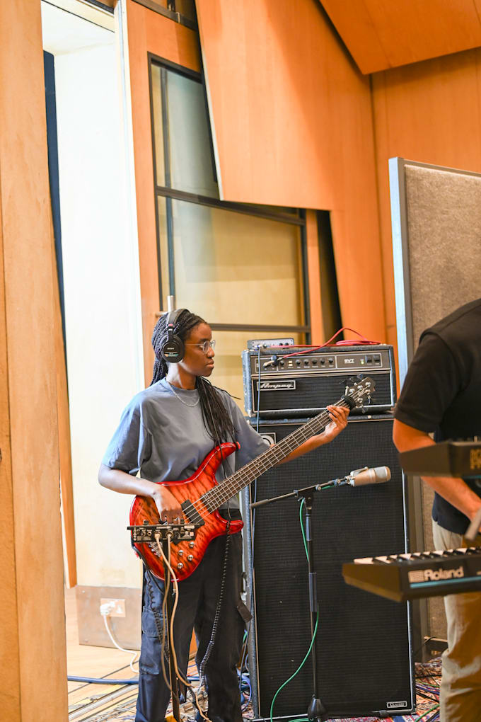 record bass guitar parts that support your music