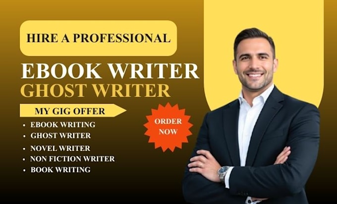 be your ebook writer, ghost writer, proofreading, or novel writer
