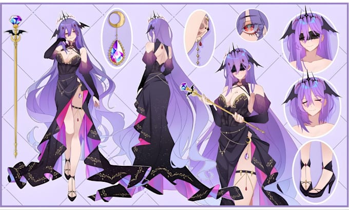 draw character sheet, furry reference sheet, nsfw ref sheet anime vtuber or game