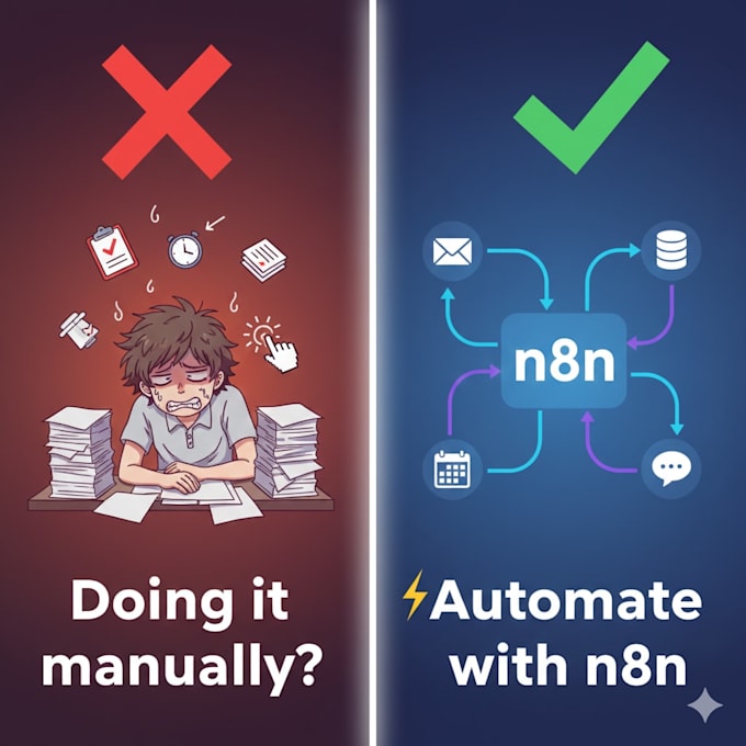 automate your tasks with n8n workflows and API integrations