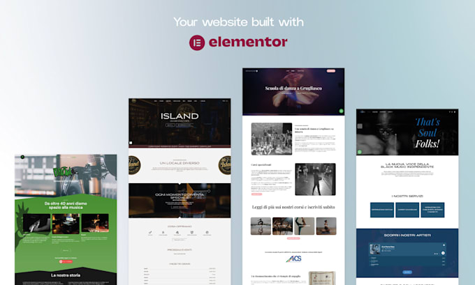 create custom wordpress site for small companies modern,functional, ready to use