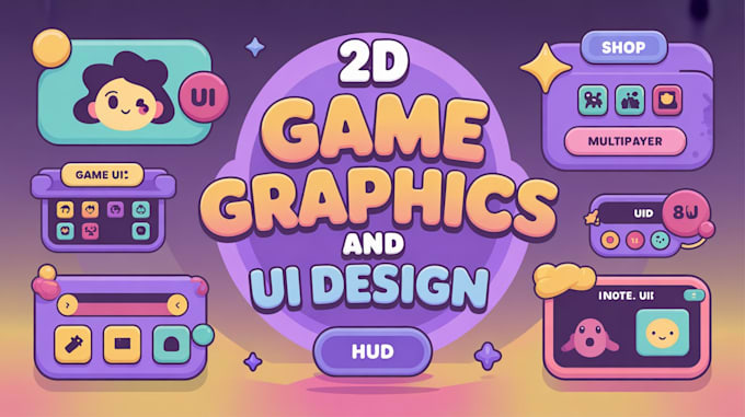 Create game ui, gui and hud for your multiplayer or single player game ...
