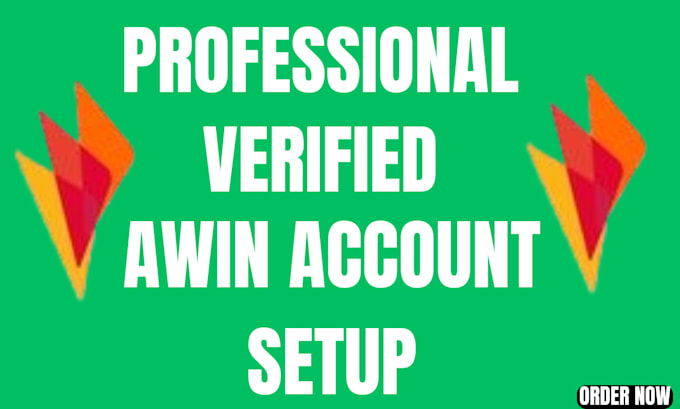 create and fully set up your verified awin account