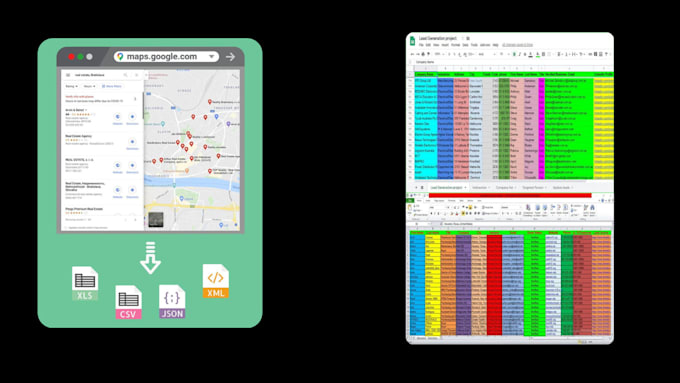 google maps leads for cold calls and emails