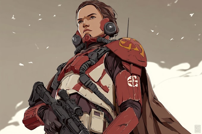 design your sci fi and star wars character