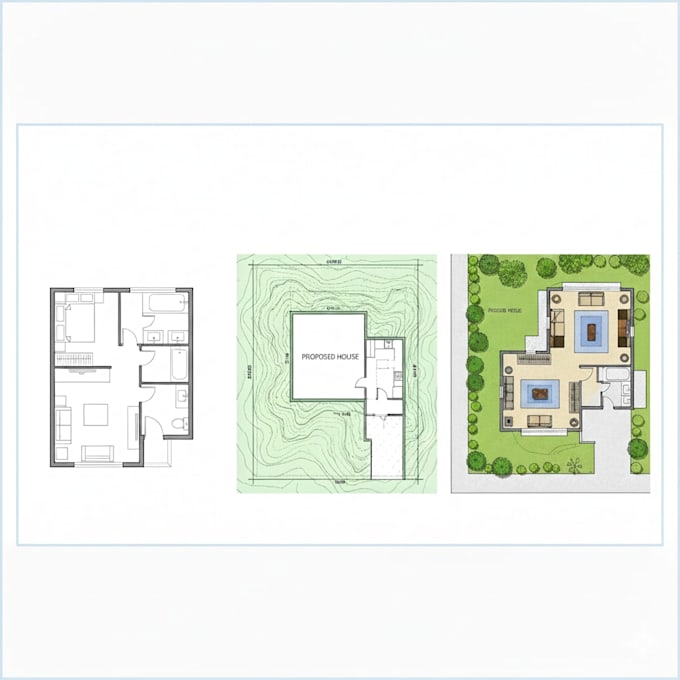 create expert drafting land survey site plan floor plan