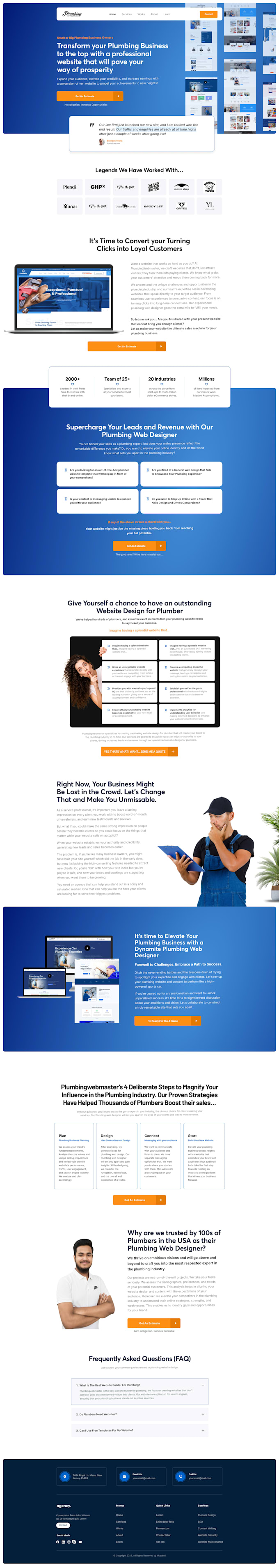 create figma website design, figma landing page, convert to wordpress elementor