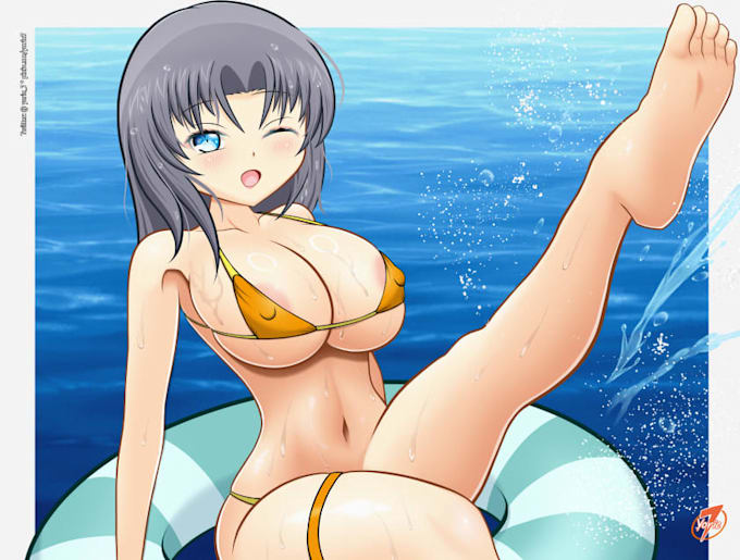 do anime girls illustrations