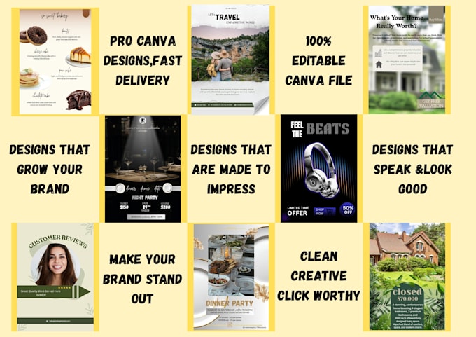 anything your business needs in canva