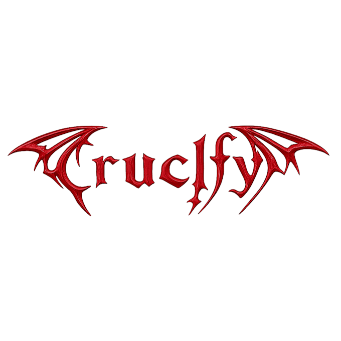 create unique dark gothic logo for your brand