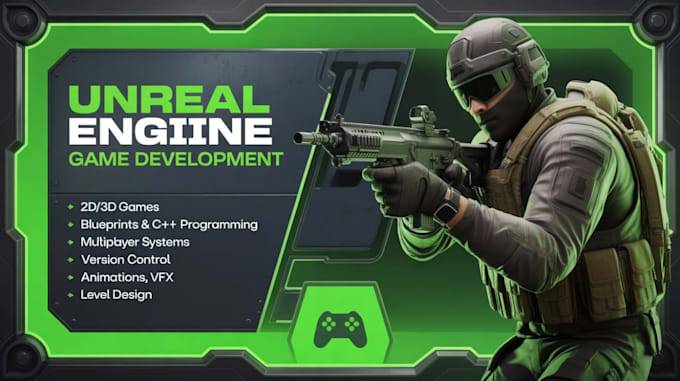do unreal engine game development, develop unreal engine game, ue5 prototype
