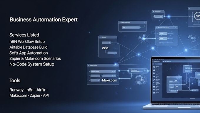 setup n8n makecom zapier n8n airtable softr automation airtable API integration