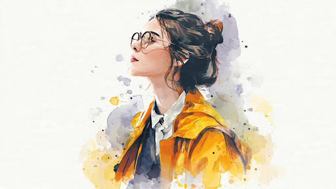 paint a beautiful watercolor illustration
