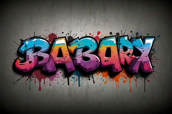 make cool graffiti characters and illustrations