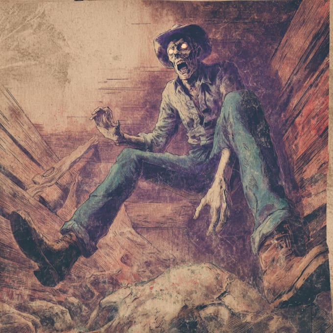 draw amazing vintage horror comics artwork illustration