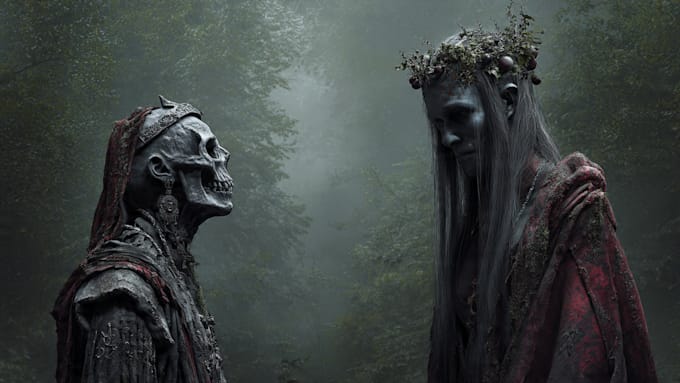 fantasy horror and fantasy horror character