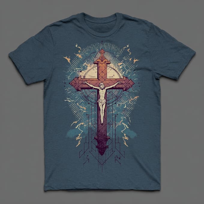 design religious or christian t shirt design
