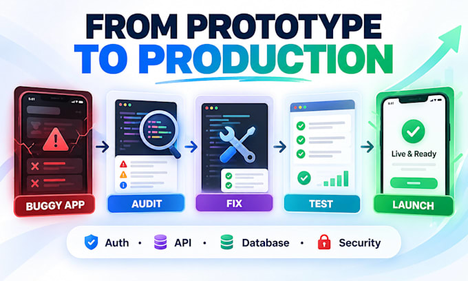fix complete and launch your incomplete app