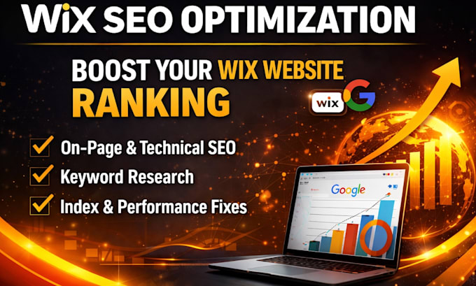 do full wix SEO optimization for higher google ranking